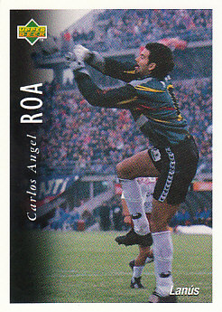 Carlos Angel Roa Huracan 1995 Upper Deck Futbol Argentina #137